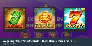 Wagering Requirements Guide – Clear Bonus Terms for PH Players Wagering Requirements Guide – Clear Bonus Terms for PH Players